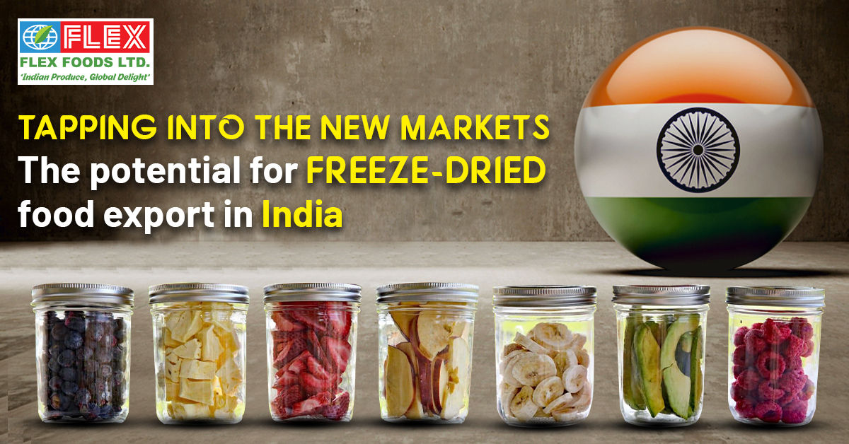 Flexfoodsltd-Blog-Freeze-Dried-Food-Export-In-India