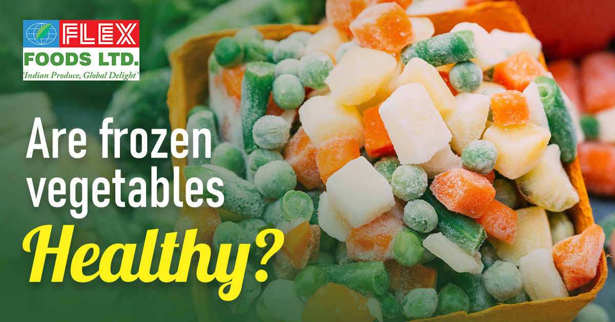 Are frozen vegetables healthy?