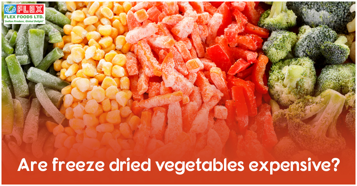 Are Freeze-Dried Vegetables Expensive?