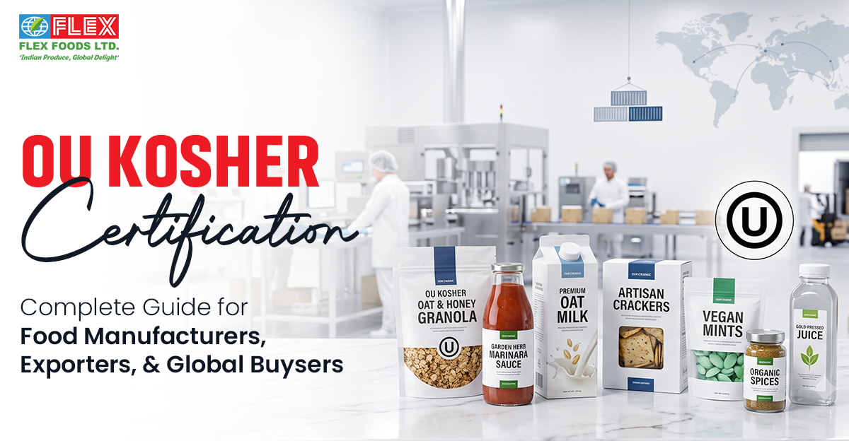 OU Kosher Certification: Complete Guide for Food Manufacturers, Exporters, and Global Buyers
