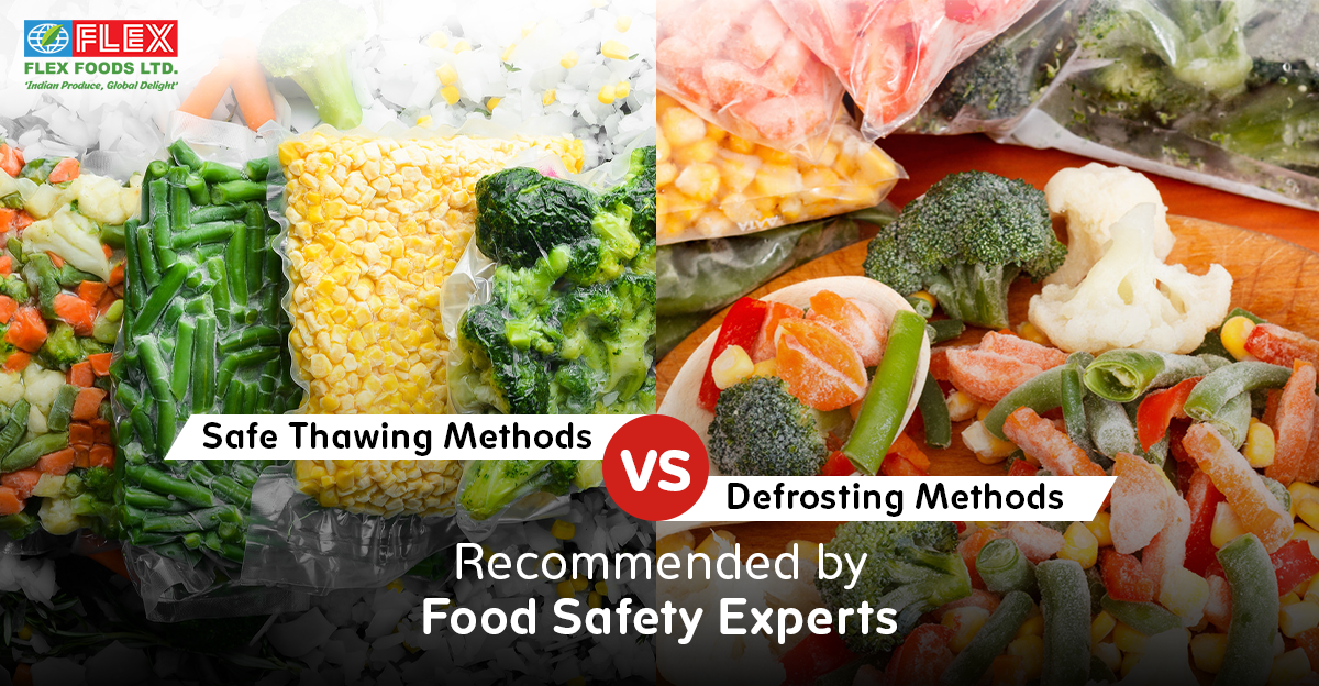 Safe Thawing vs Defrosting Methods Recommended by Food Safety Experts