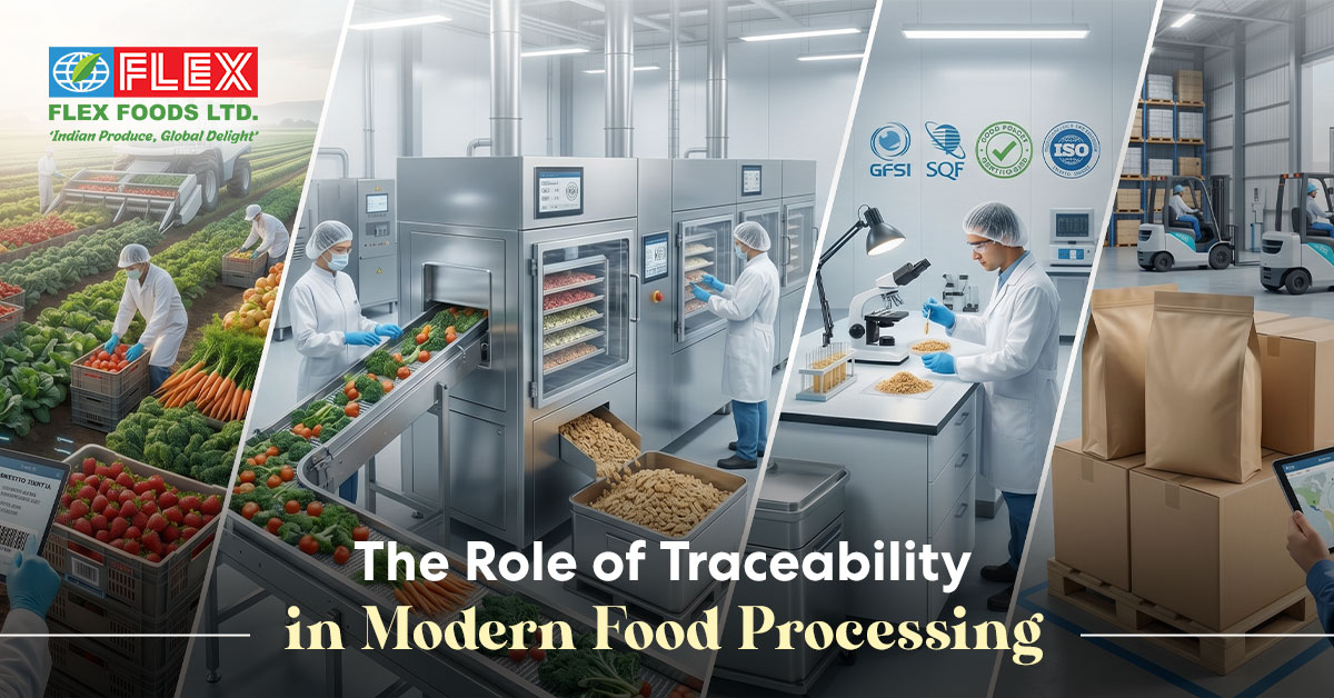 The Role of Traceability in Modern Food Processing
